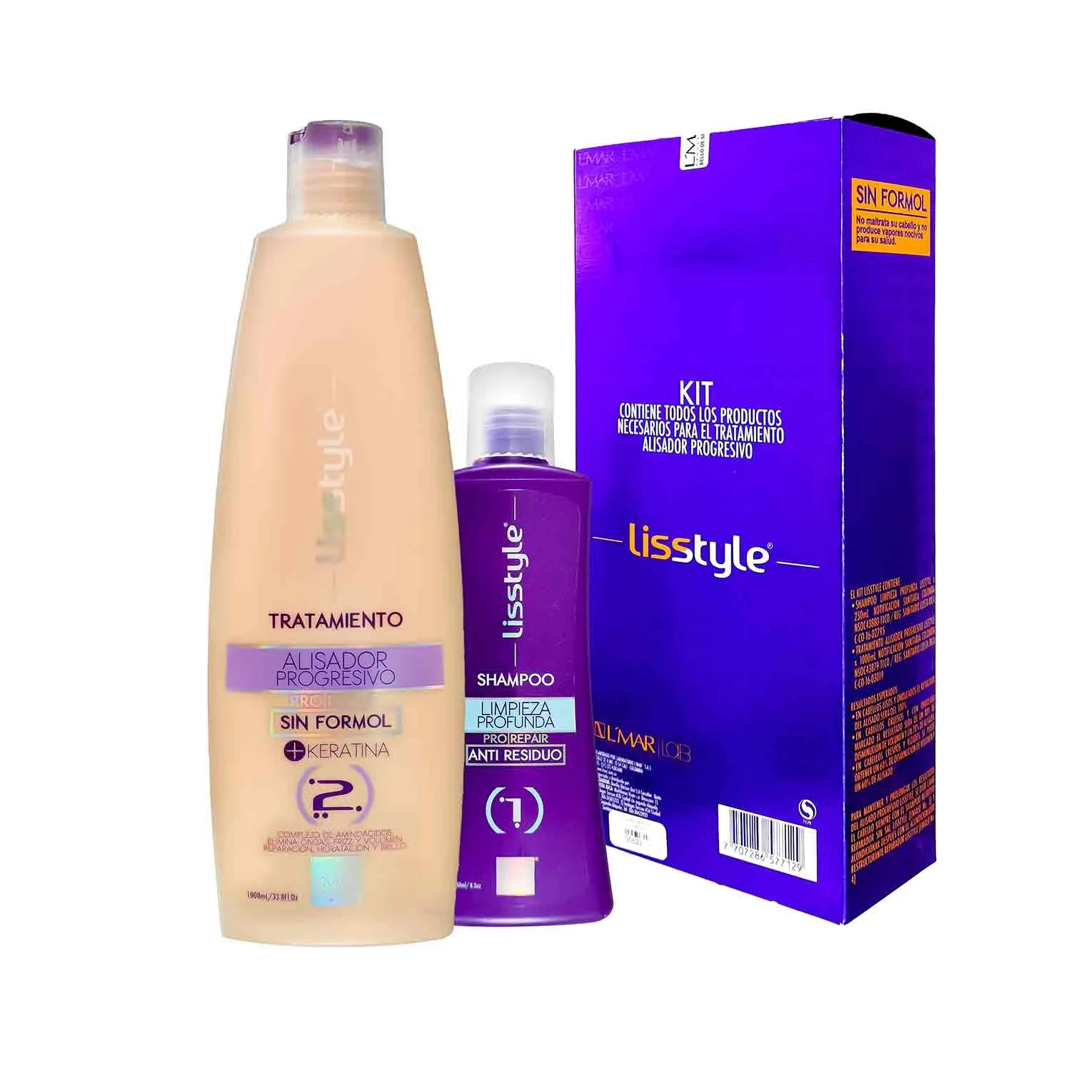 Shampoo Lisstyle Keratina Keratina Vegetal Primor Keratina Vegetal