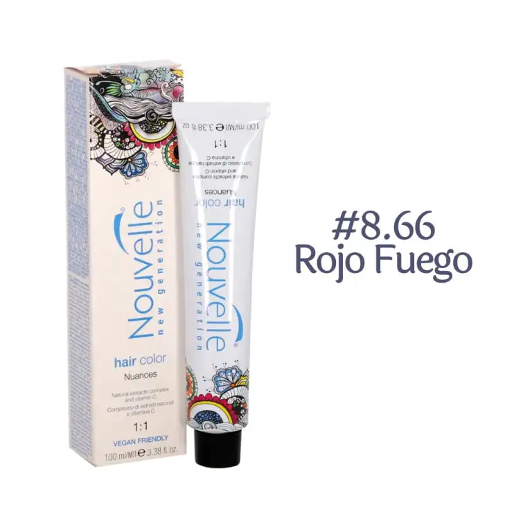 TINTE NOUVELLE NR 8.66 Tono Rojo