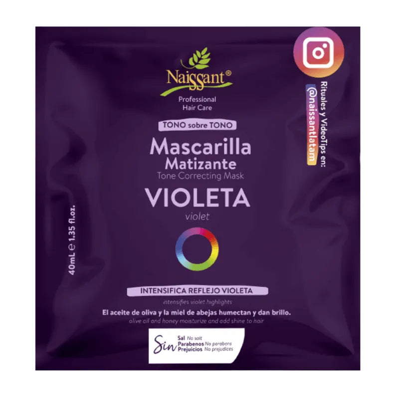 NAISSANT MASCARILLA VIOLETA X 40mL