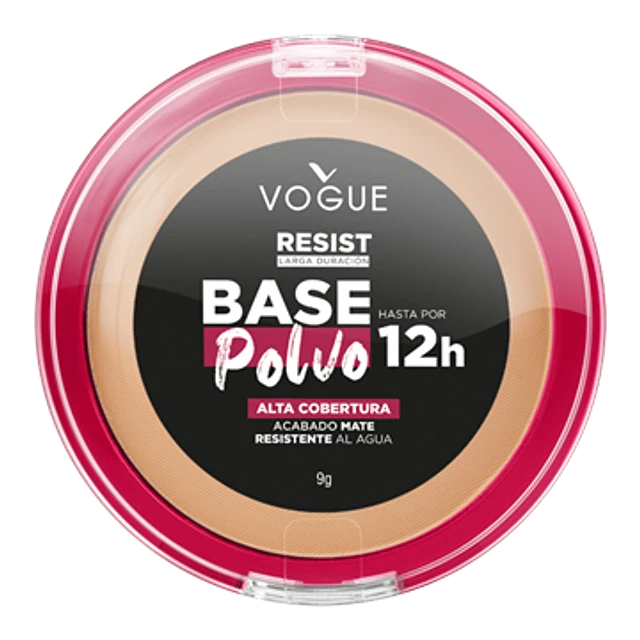 VOGUE RESIST BASE POLVO 12 H AVELLANA