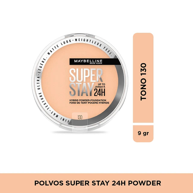 MAYBELLINE SS POLVO 24 HR NR 130