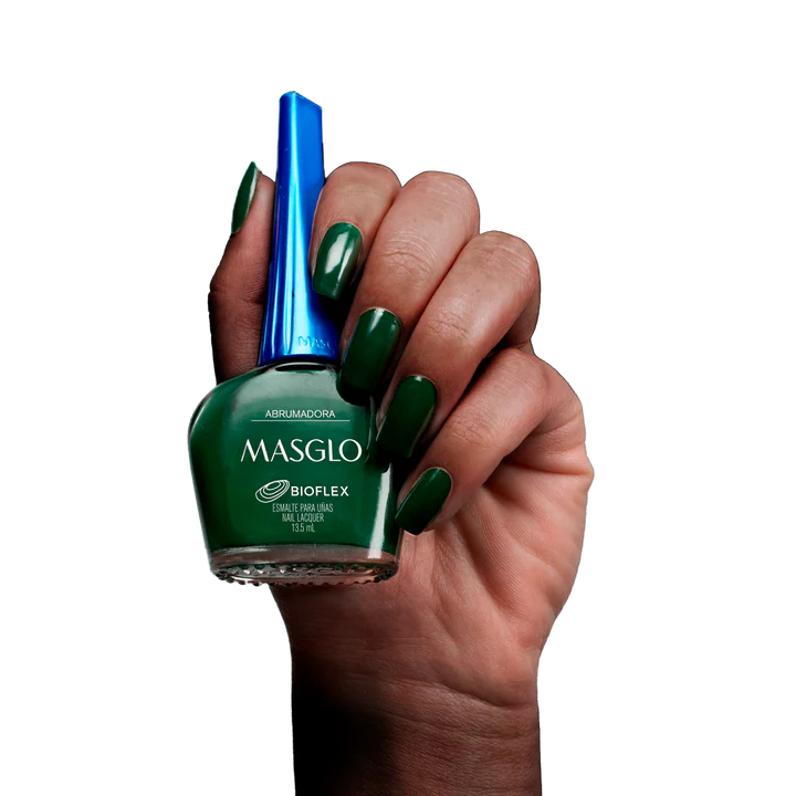 Abrumadora - Esmalte tradicional Cremoso Masglo 13,5mL -  Gama Verde