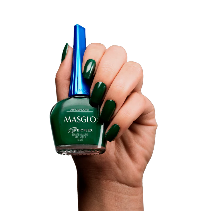 Abrumadora - Esmalte tradicional Cremoso Masglo 13,5mL -  Gama Verde