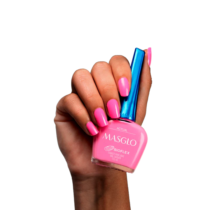 Actual - Esmalte Tradicional Cremoso Masglo -13,5 ML - Gama Rosado