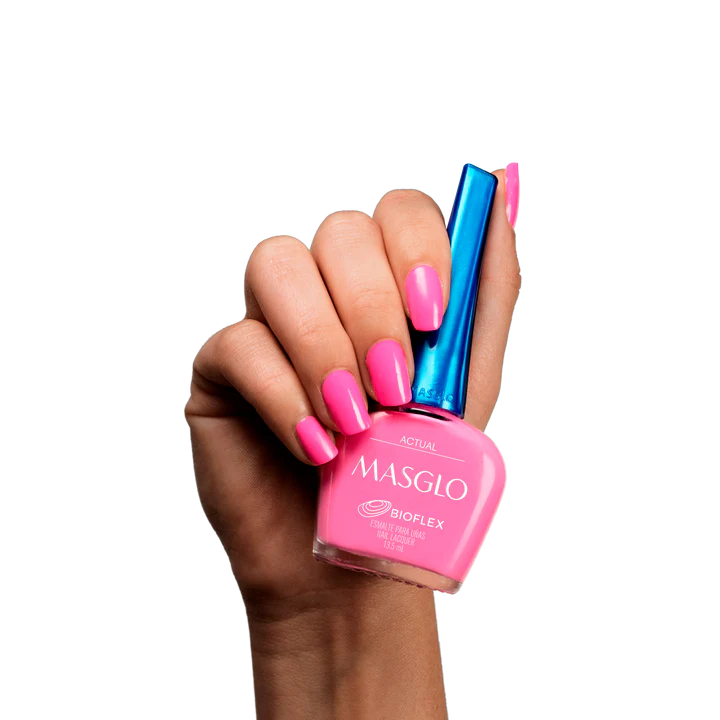 Actual - Esmalte Tradicional Cremoso Masglo -13,5 ML - Gama Rosado