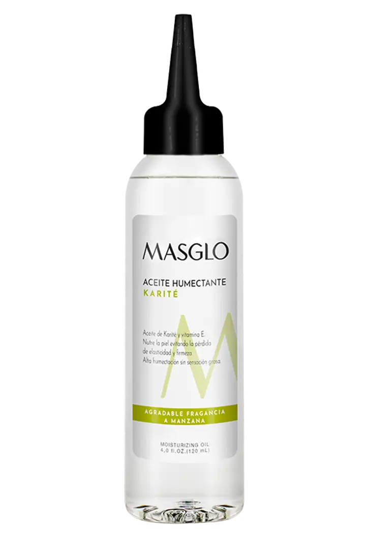 Aceite Humectante De Karité 120mL Masglo