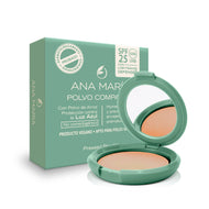 Polvo Compacto SPF 25 Ana María Tono: Avellana