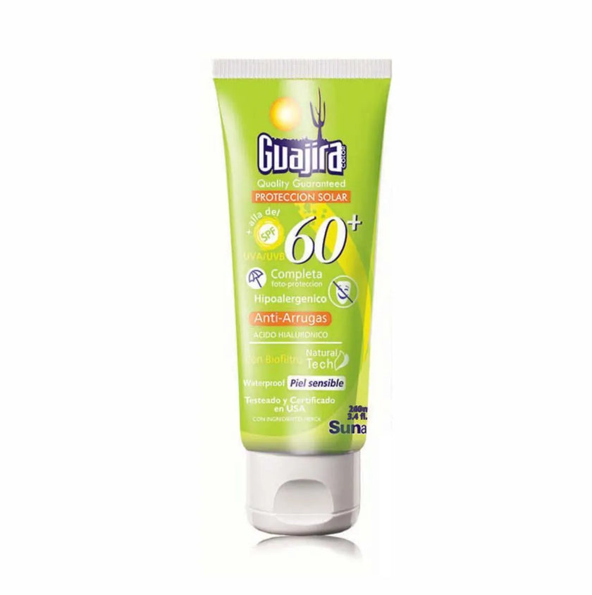 PROTECTOR SOLAR GUAJIRA SPF 60+  240ML