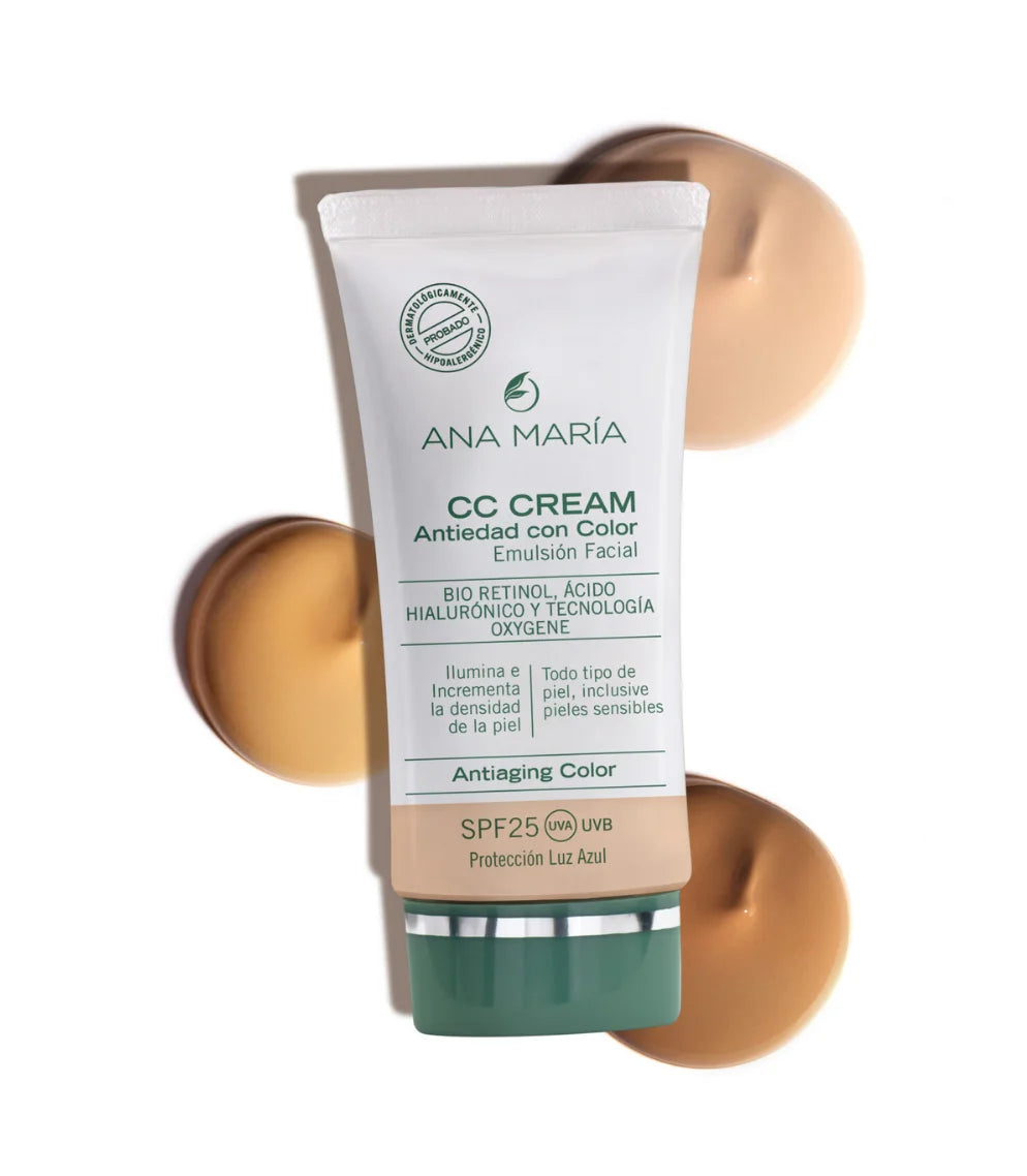CC Cream Antiedad con Color