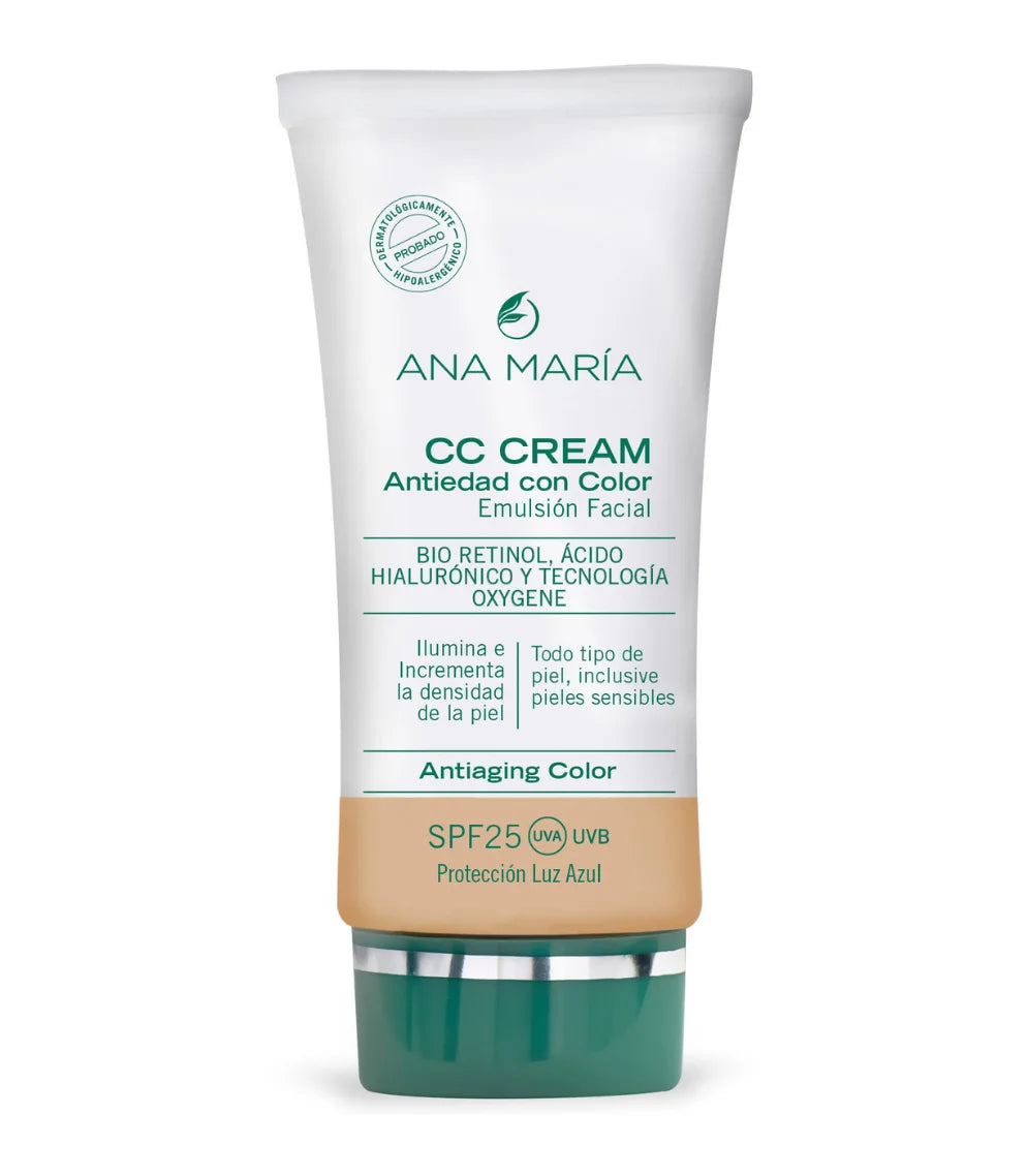CC Cream Antiedad con Color