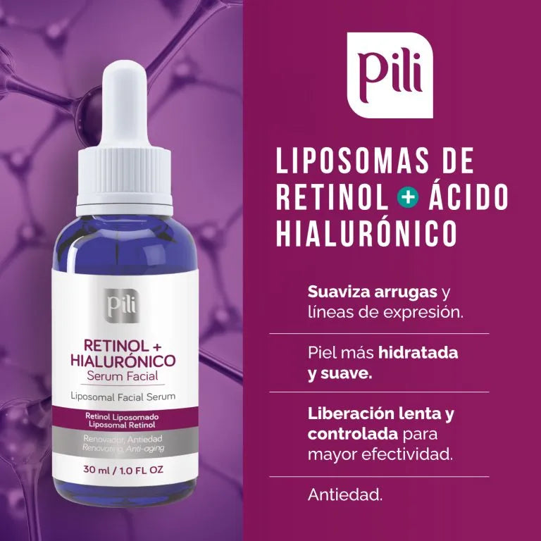 PILI SERUM RETINOL+HIALURONICO X 30 ML