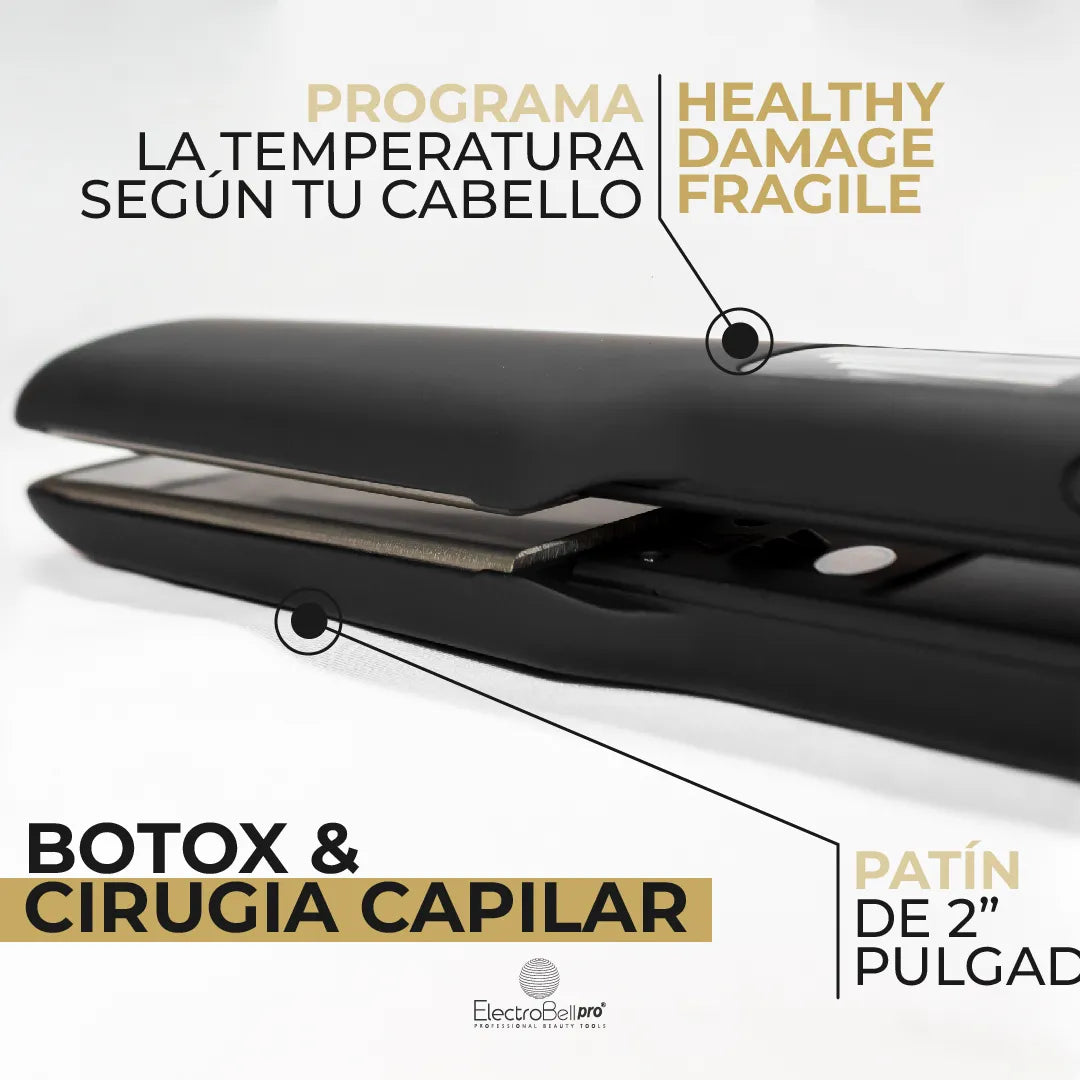 Plancha Luxury Keratina & Botox Electrobell