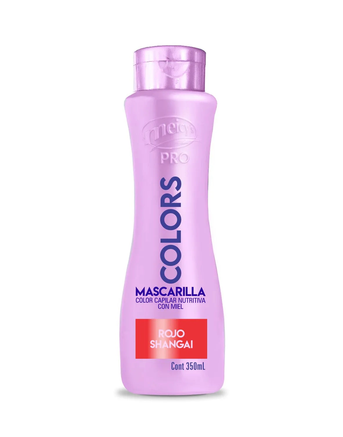 Mascarilla Colors Rojo Shangai x 350mL Meicys