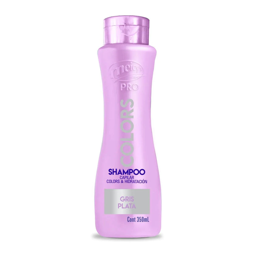 Shampoo Colors Gris Plata x 350mL Meicys