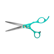 BABYLISS TIJERA MICRODENTADA ACERO420 GREEN 6"
