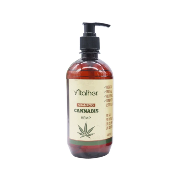 Shampoo Cannabis 500ml Vitalher