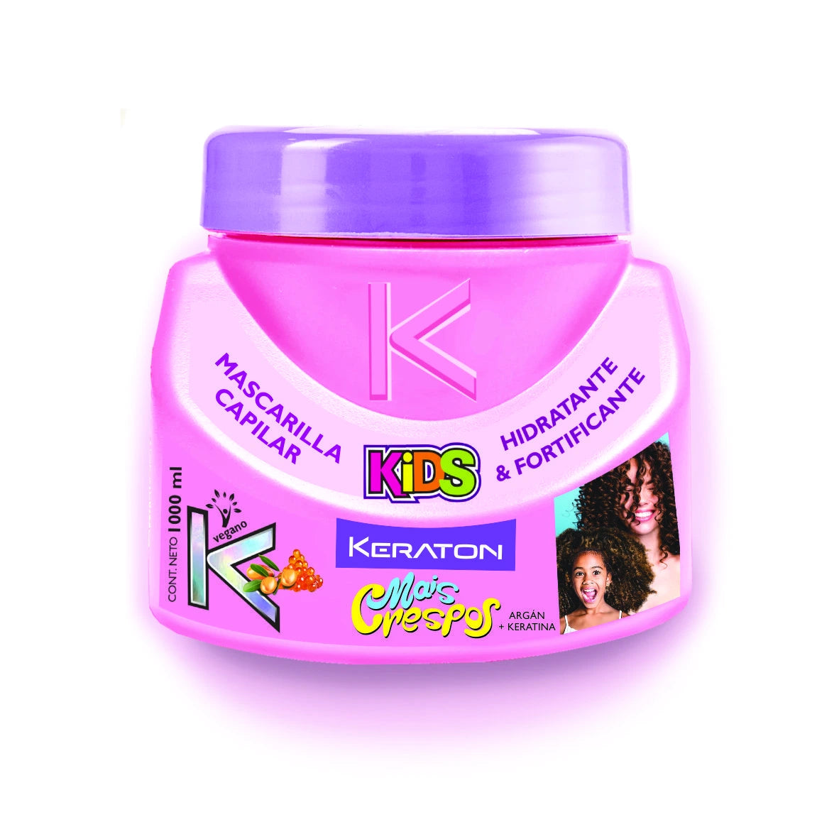 Tratamiento Vegano Mais Crespos Kids 1000mL meicys