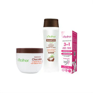 Shampoo +  Reserva de coco + Termoprotector