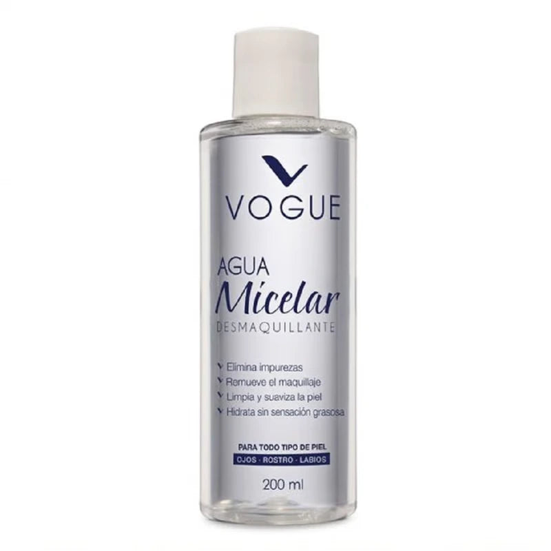 VOGUE AGUA DESMAQUILLADOR X 200 ML***