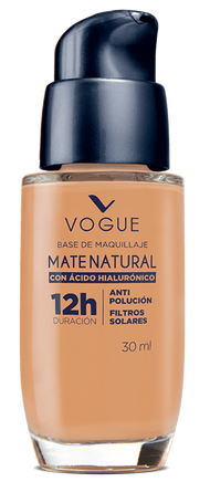 VOGUE BASE COBERTURA MATE BRONCE***