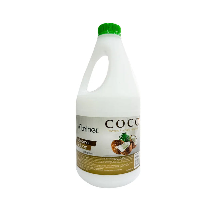 Shampoo y balsamo coco x 2000mL Saloon