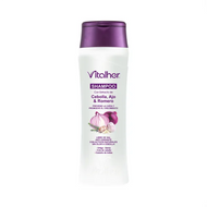 Shampoo cebolla, ajo y romero 1000mL Vitalher