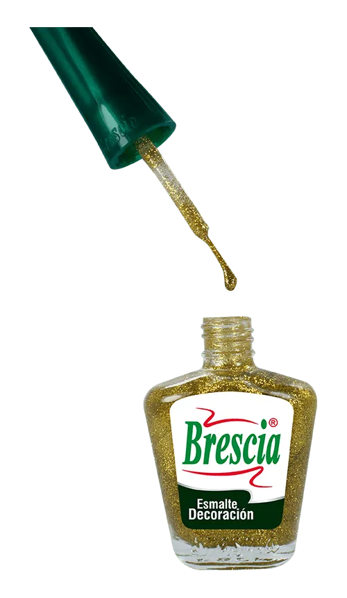 Esmalte Escarcha Dorada