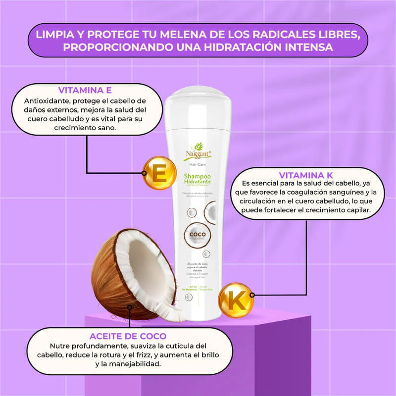 NAISSANT SHAMPOO DE COCO X 300