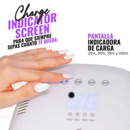 Lampara de uñas Profesional Inalambrica EB-032 Electrobell