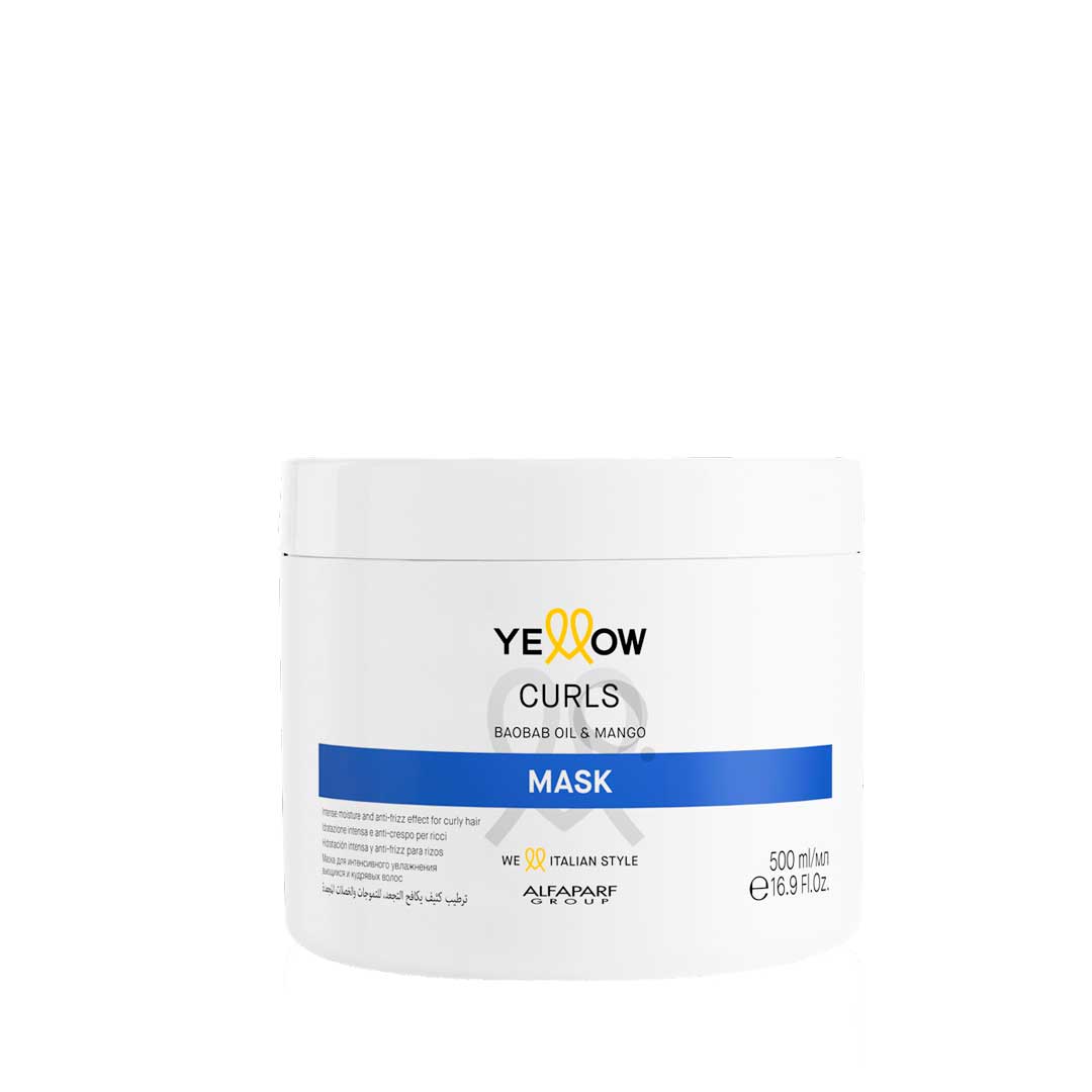 YELLOW MASCARILLA CURLS X 500 ML