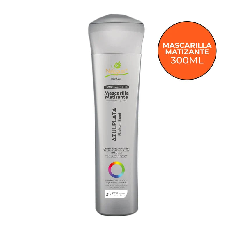 NAISSANT MASCARILLA AZUL PLATA 300 ML