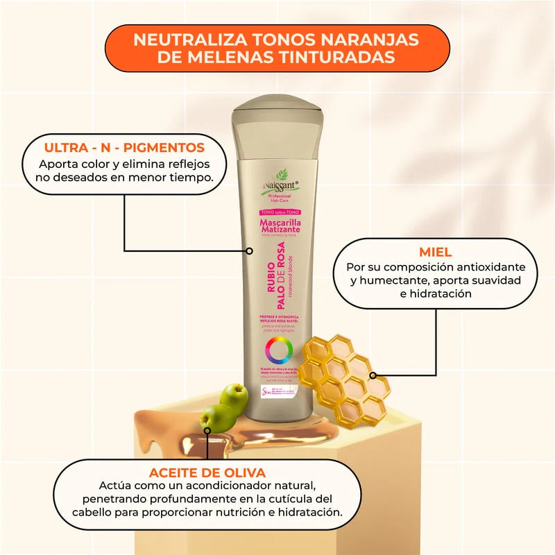 NAISSANT MASCARILLA PALO DE ROSA X 300 ML