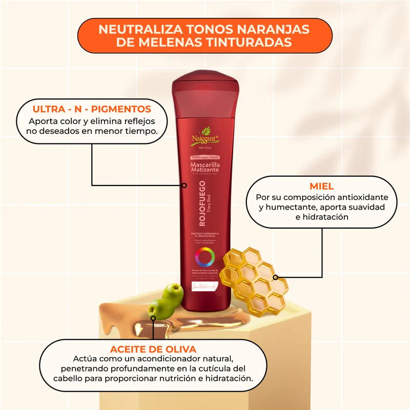 NAISSANT MASC ROJOFUEGO X 300 ML