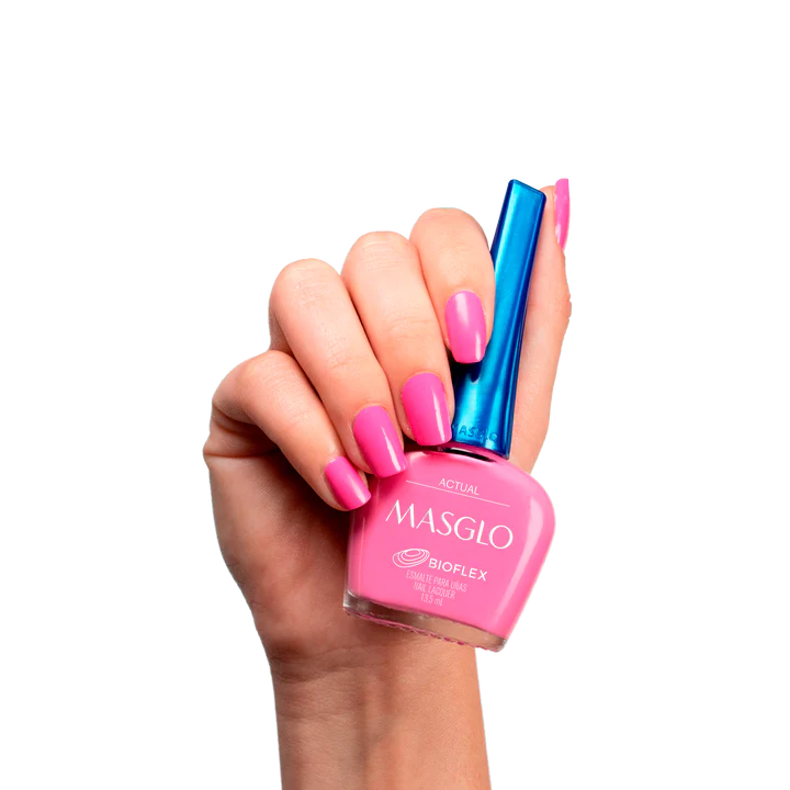 Actual - Esmalte Tradicional Cremoso Masglo -13,5 ML - Gama Rosado