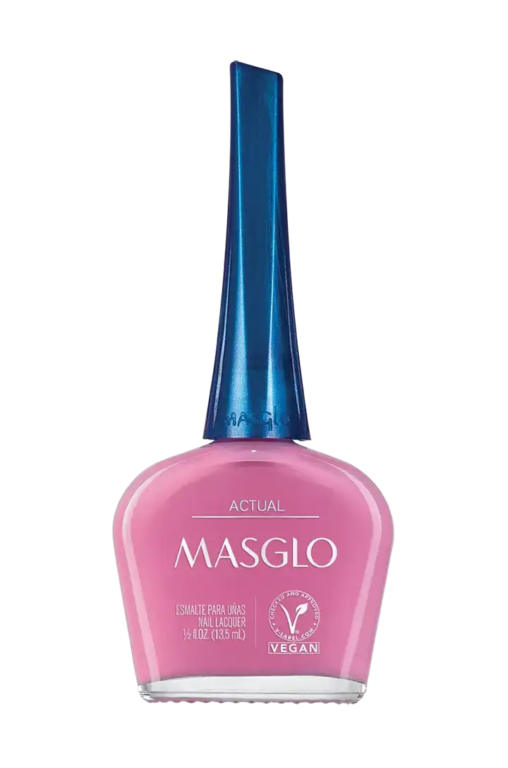 Actual - Esmalte Tradicional Cremoso Masglo -13,5 ML - Gama Rosado