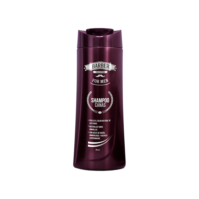 Shampoo Canas Barber For Men 400mL  Duvyclass