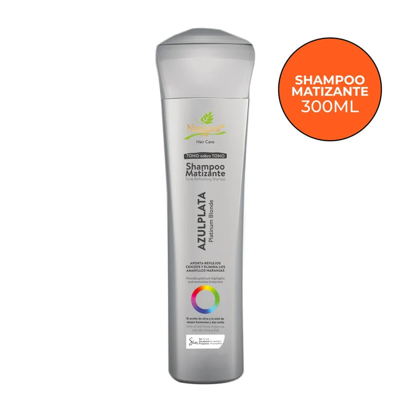 NAISSANT SHAMPOO AZUL PLATA X 300ML
