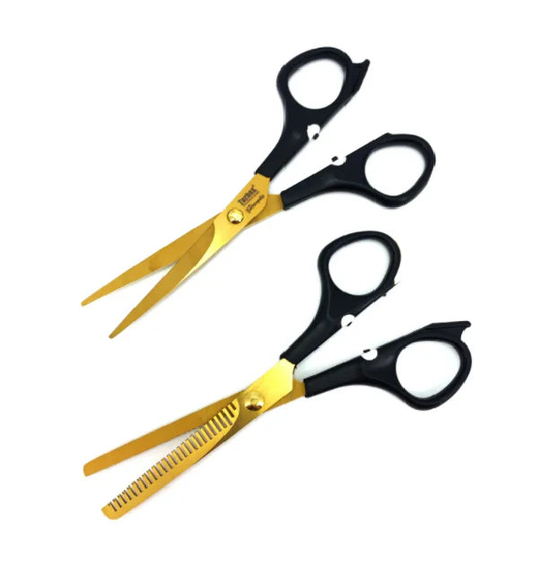 NEWTURBOX SET DE TIJERAS LISA Y ENTRESAC***