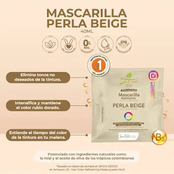 NAISSANT SH PERLA BEIGE X 40 ML