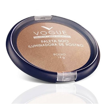 VOGUE PALETA ILUMINA ROSTRO DORADO
